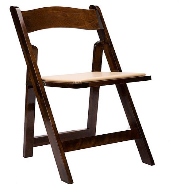 Wood Folding Chair Rentals - Chikyjump Party Rental