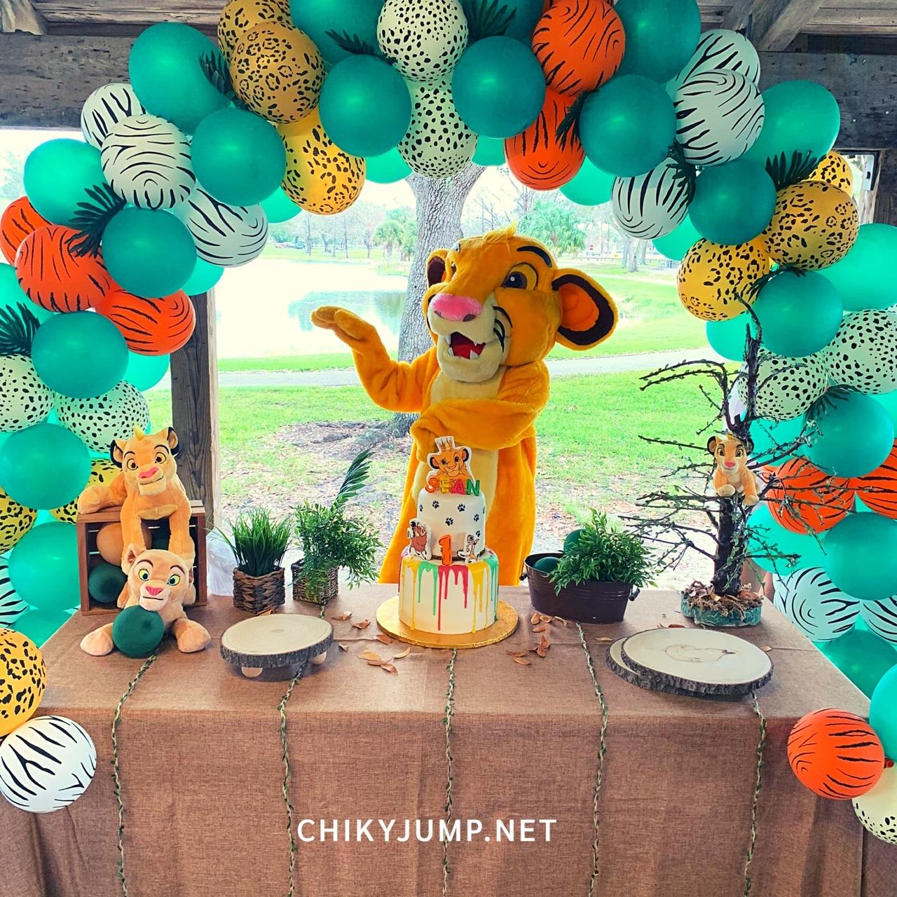 Lion King Birthday Theme, Party Decorations